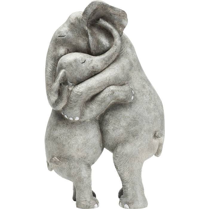Deco Figurine Elephant Hug by DEKOR
