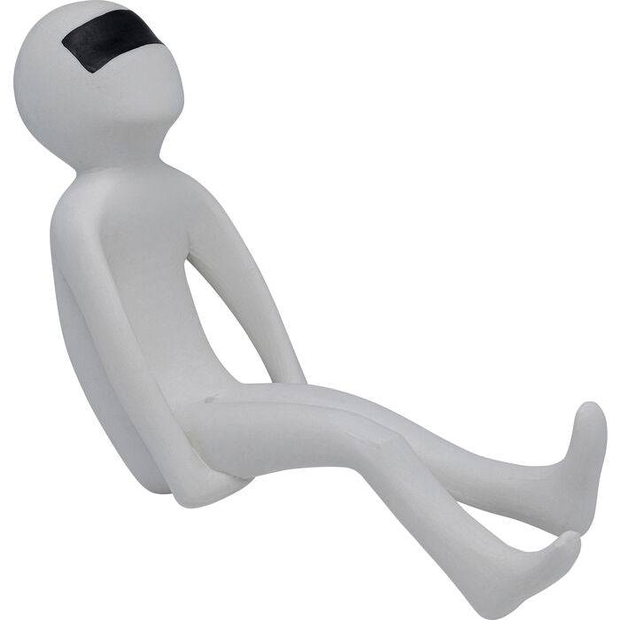 Deco Figurine Espera by DEKOR, a hand-crafted lacquered polyresin sculpture standing 54 cm tall displayed on a surface