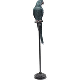 Deco Figurine Parrot Bluegreen