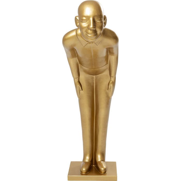 Deco Figurine Welcome Guests Gold Big by DEKOR - main product image for Resin Society