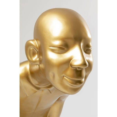 Deco Figurine Welcome Guests Gold Big