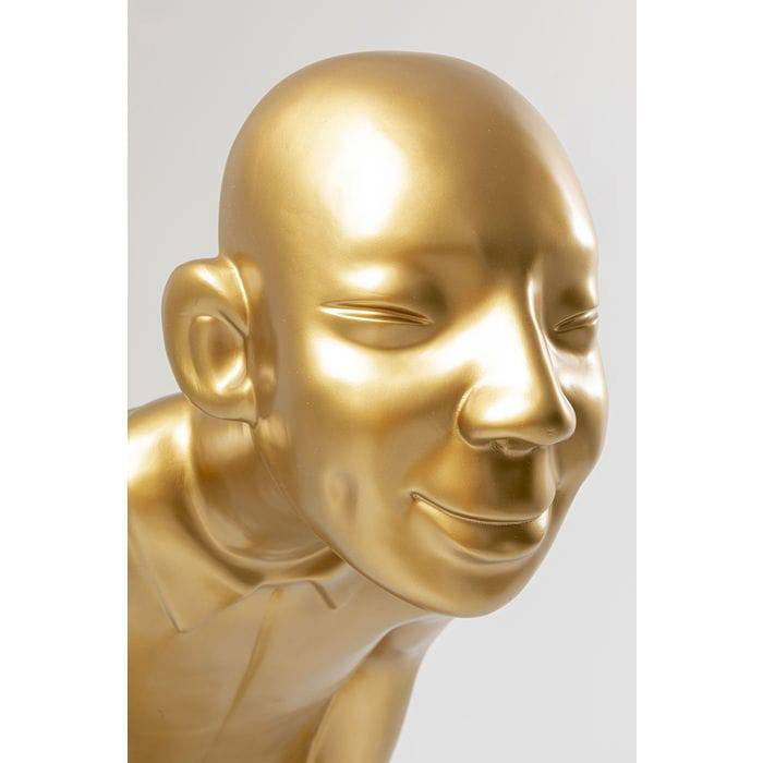 Deco Figurine Welcome Guests Gold Big
