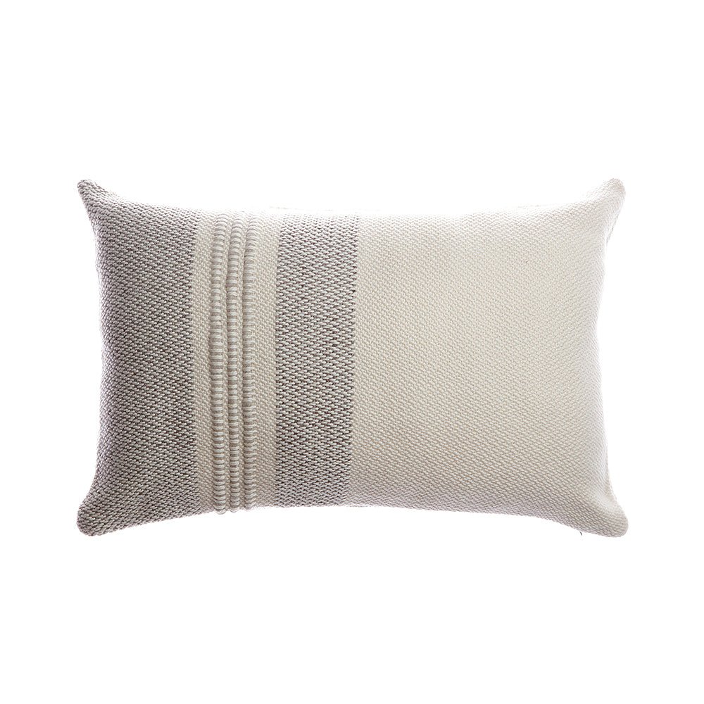 Desert Grey Throw Pillow by Homelosophy