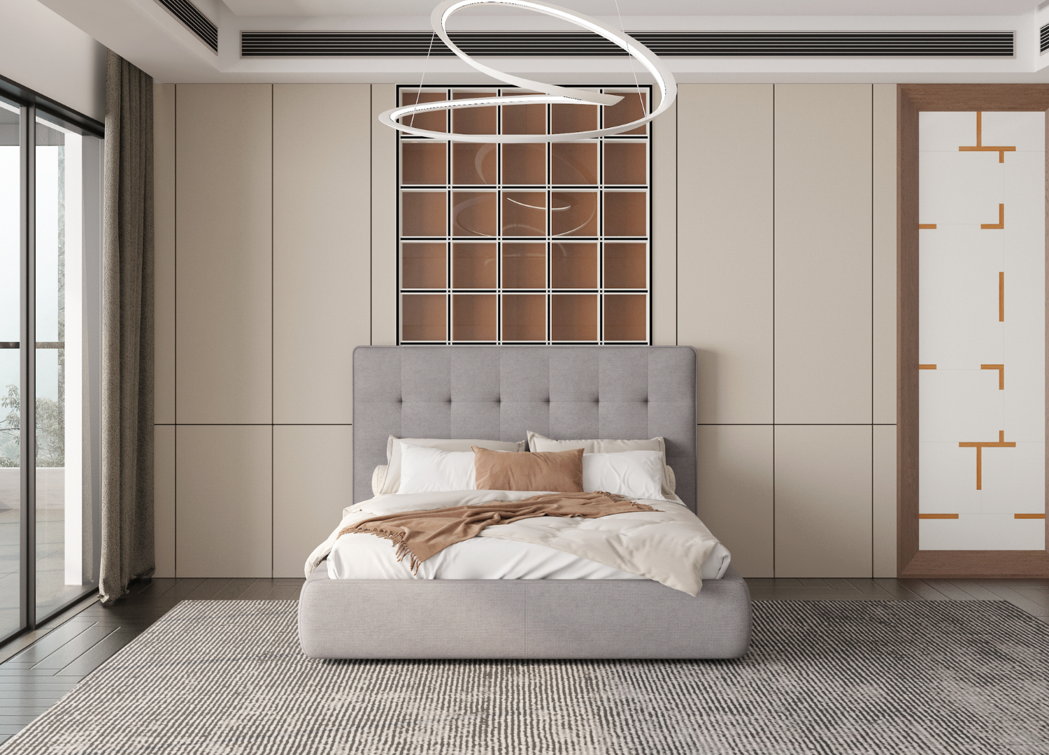 Dexter Queen Bed detail image - Resin Society