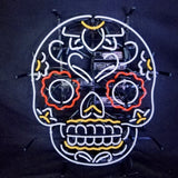 Dia De Los Muertos Hanuted Skull Death Mask Neon Signs by Neon Signs Land - product image 3 for Resin Society