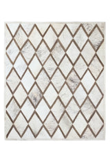 Diamonds - Rug in Hide and Shearling by Homelosophy