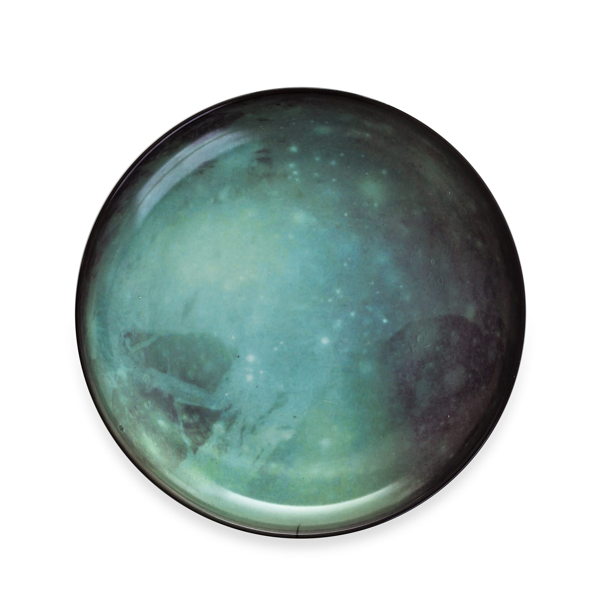 Cosmic Diner Pluto Dinner Plate by DEKOR - Resin Society