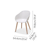 Nassau 3pc Bistro Set – White Social Plastic® by LifestyleGarden US - product image 7 for Resin Society