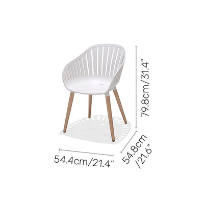 Nassau 3pc Bistro Set – White Social Plastic® by LifestyleGarden US - product image 7 for Resin Society