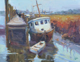 Dingy Artist Enhanced Canvas Print by John Beard Collection - main product image for Resin Society