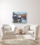 Dingy Artist Enhanced Canvas Print by John Beard Collection - product image 4 for Resin Society