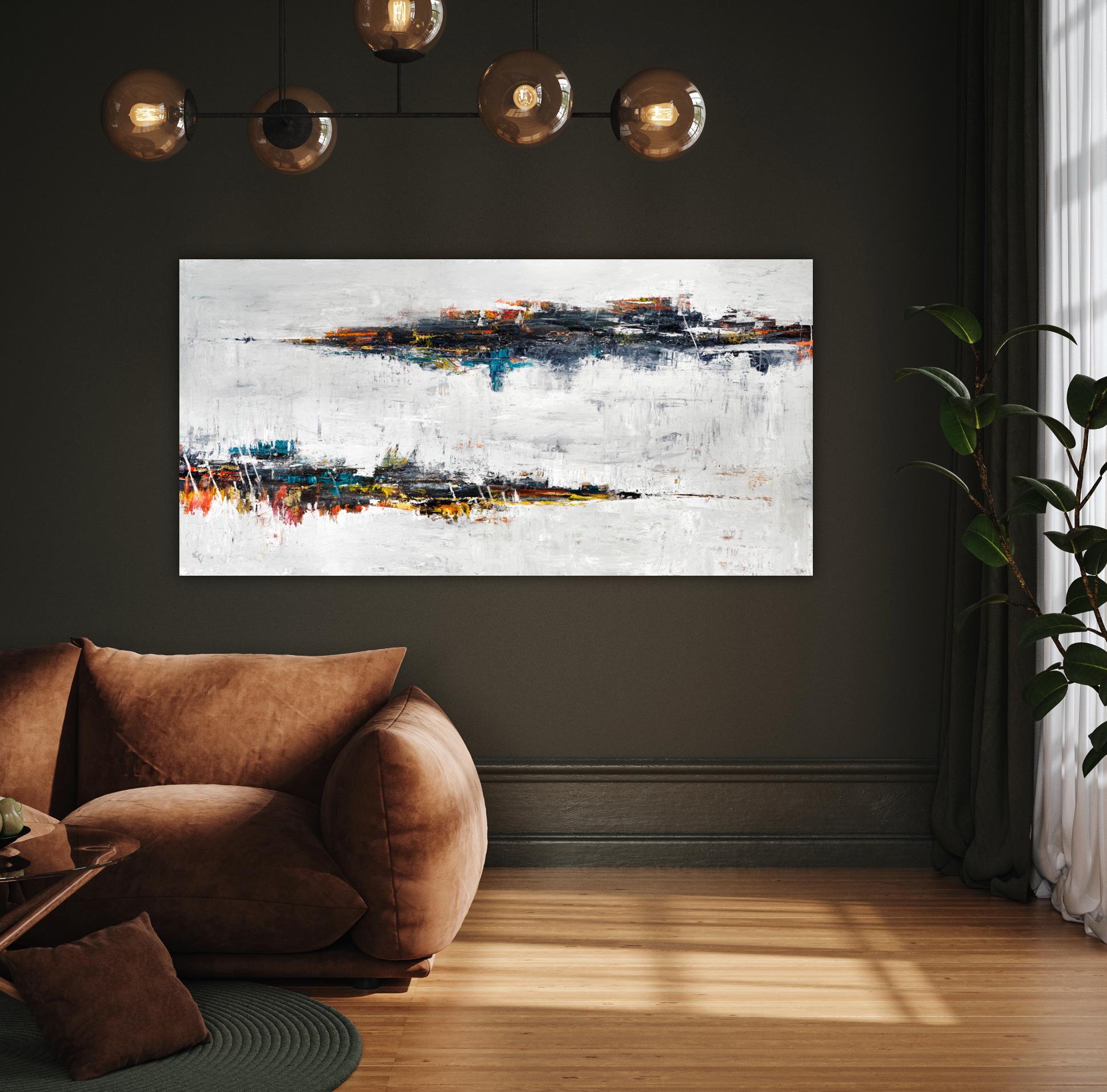 Distortion Artist Enhanced Canvas Print by John Beard Collection - product image 2 for Resin Society
