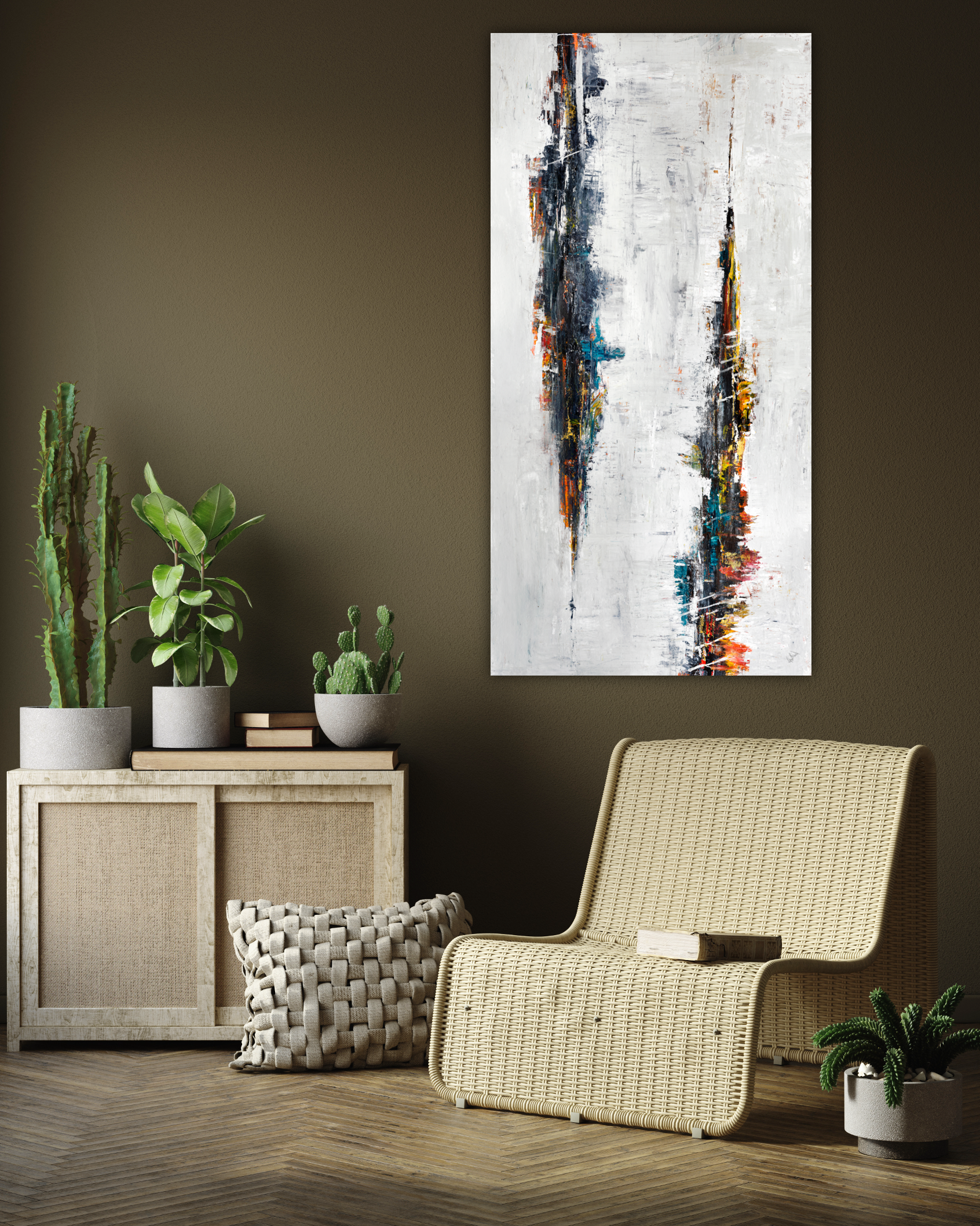 Distortion Artist Enhanced Canvas Print by John Beard Collection - product image 3 for Resin Society