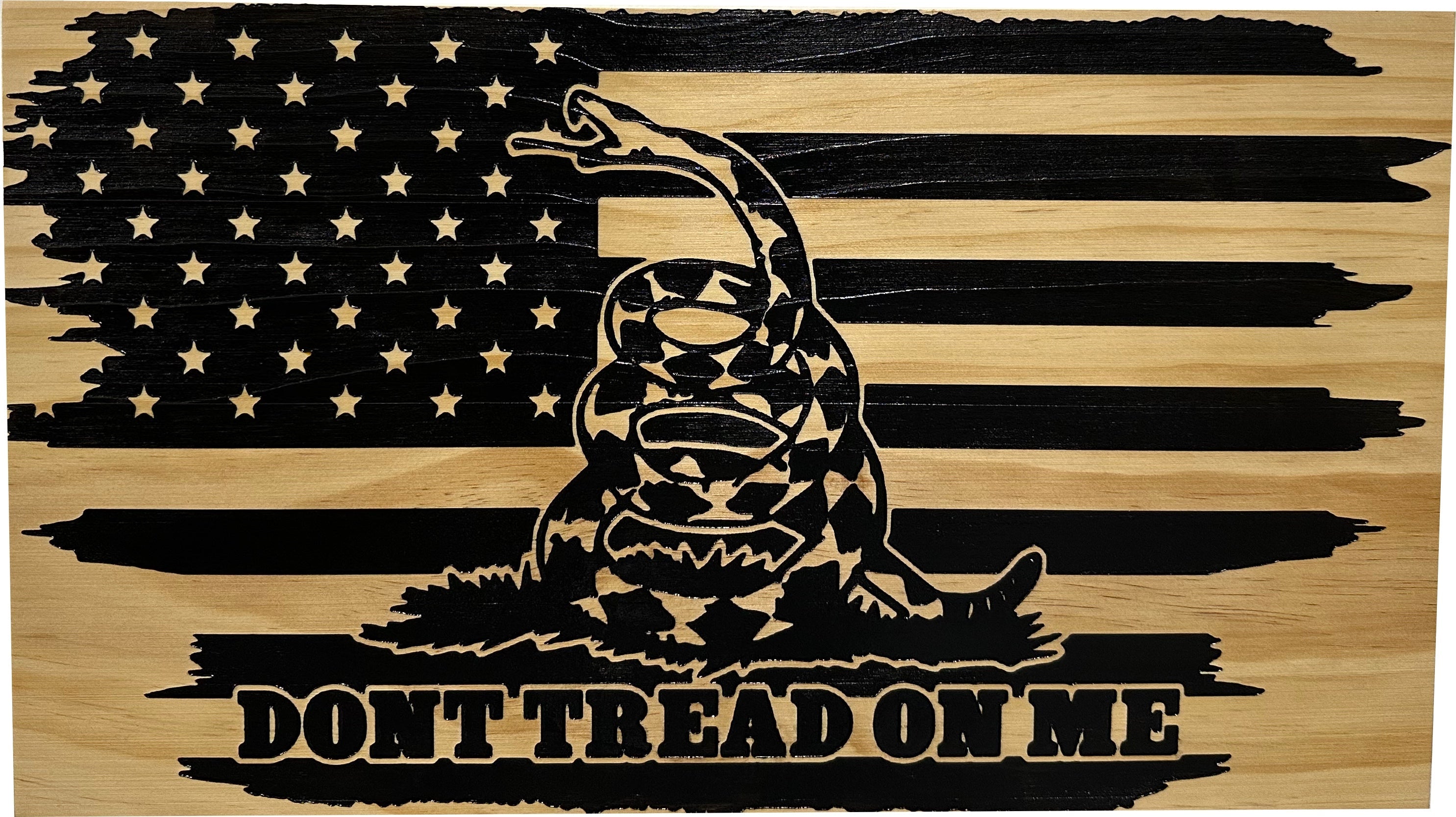 Dont Tread on Me Concealment Shelf by Bellewood Designs - product image 10 for Resin Society