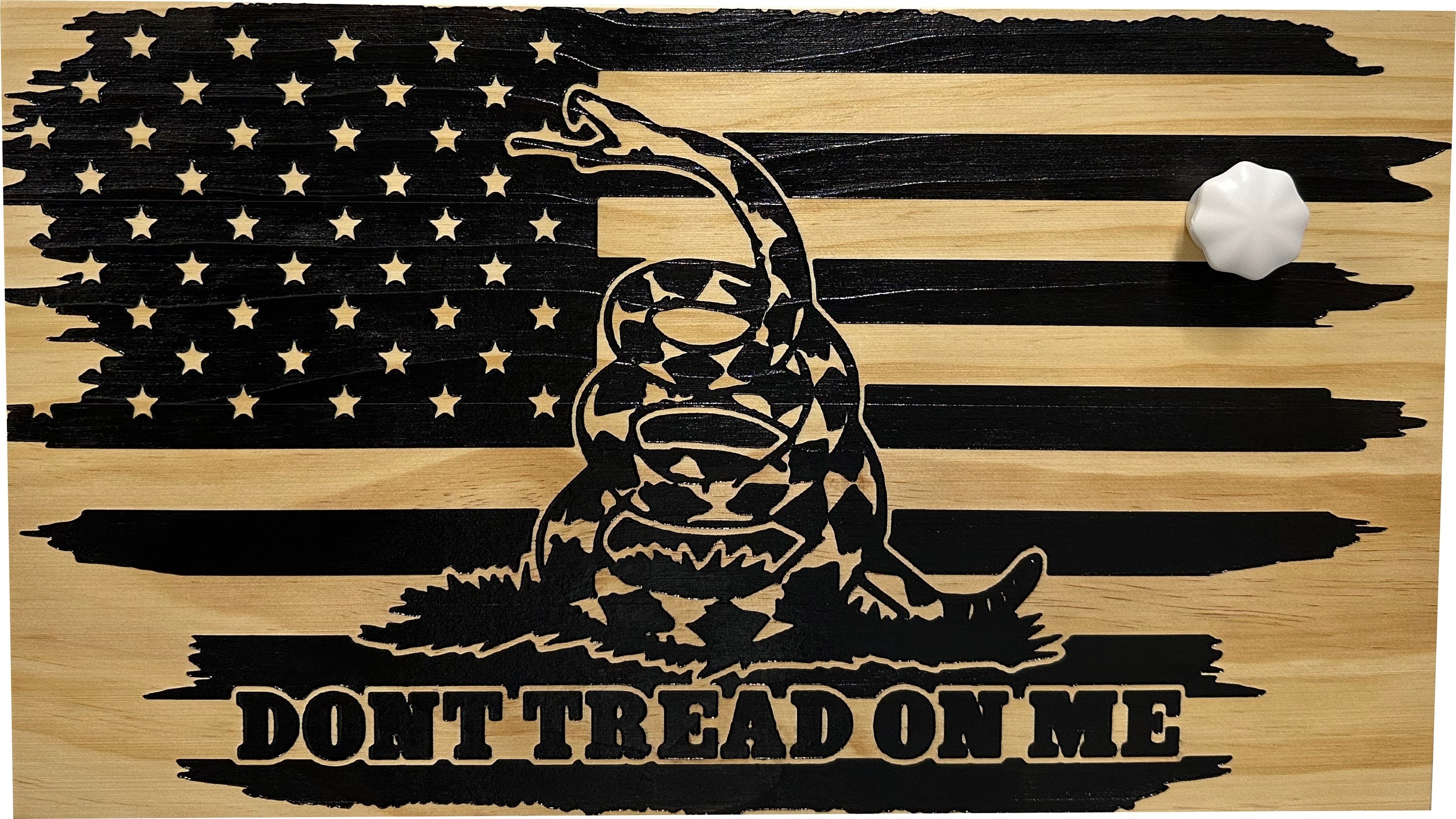 Dont Tread on Me Concealment Shelf by Bellewood Designs - product image 11 for Resin Society