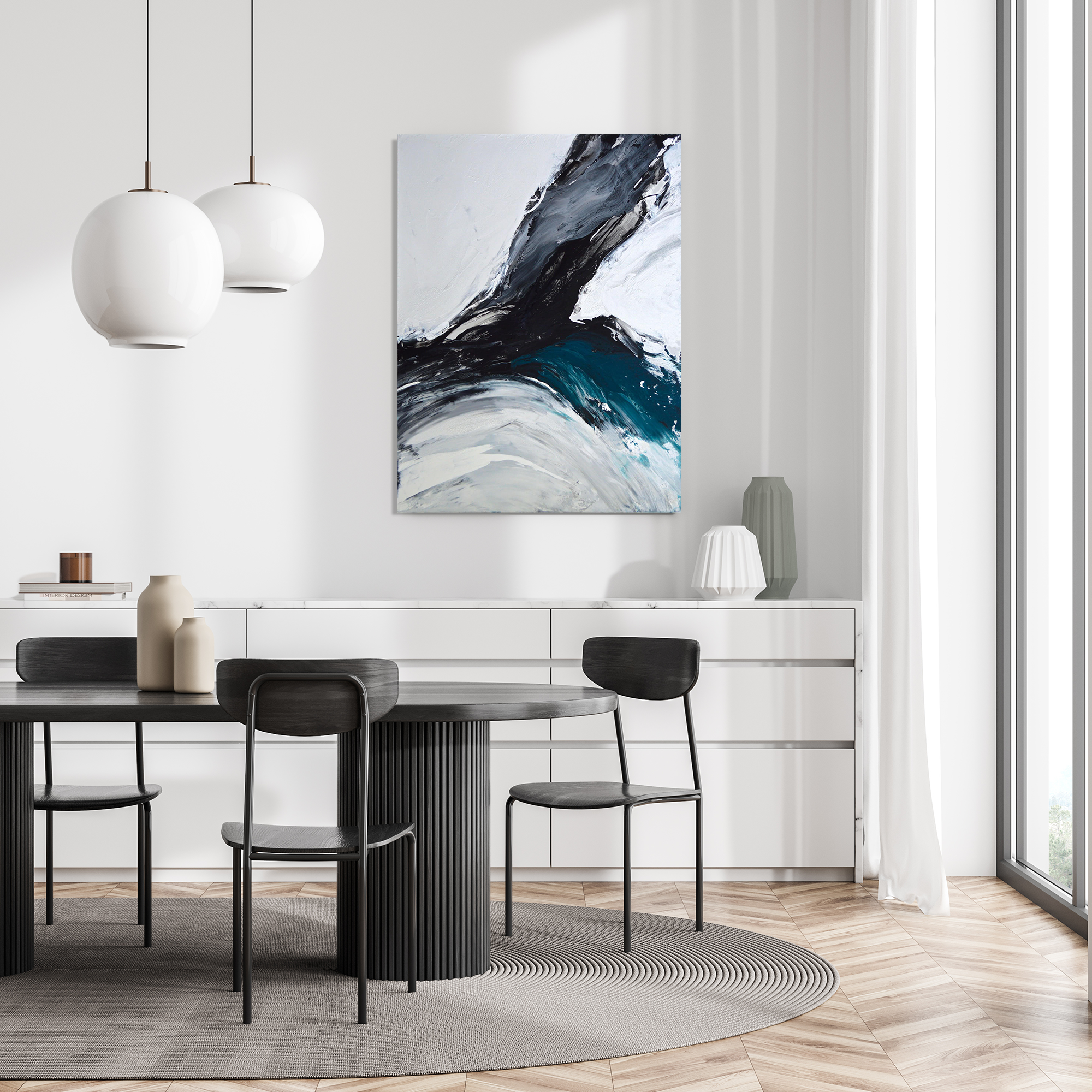 Diventare Uno Artist Enhanced Canvas Print by John Beard Collection - product image 3 for Resin Society