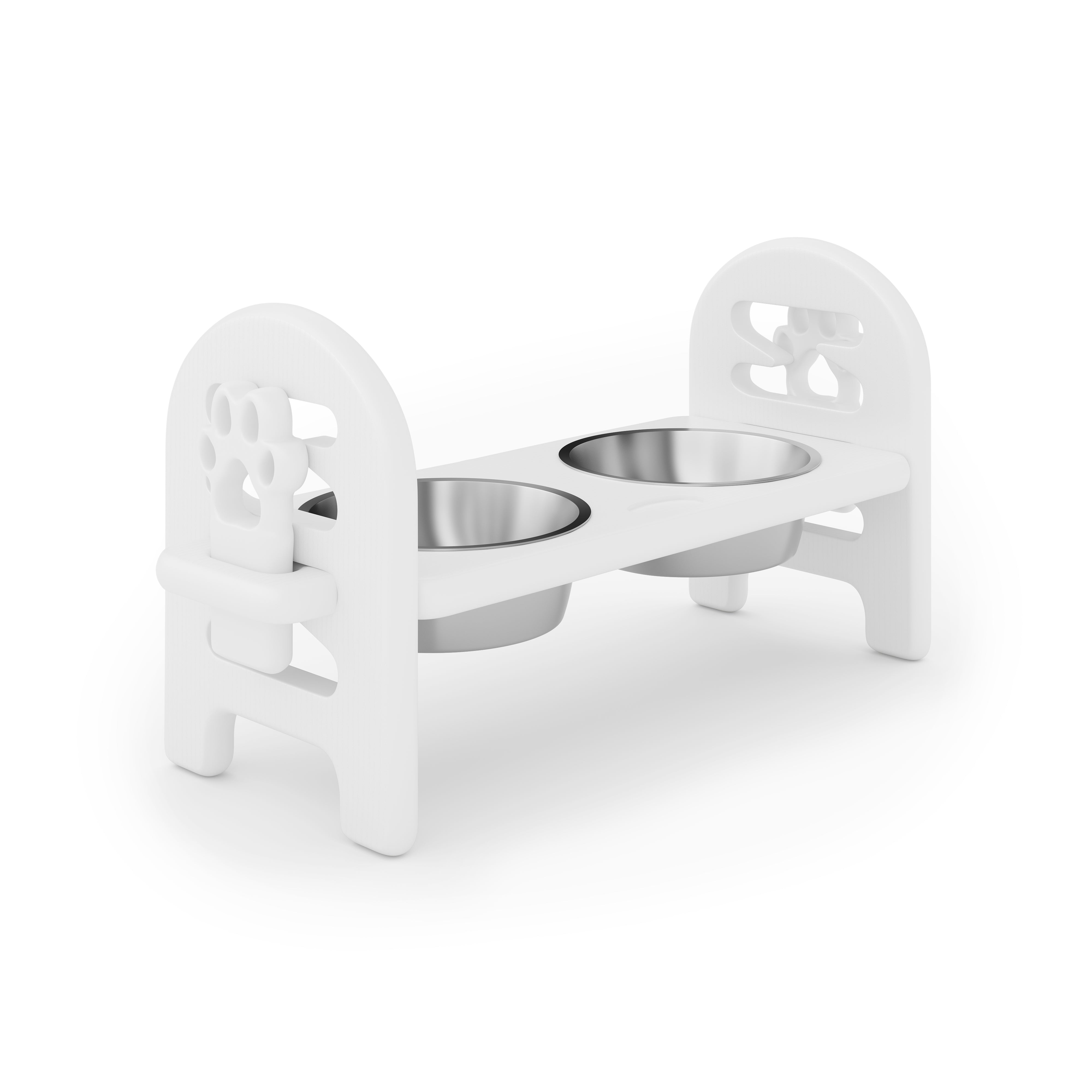 SoPoly Pet Bowl Large in multiple colors with removable stainless steel bowl