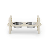 SoPoly Pet Bowl Large in multiple colors with removable stainless steel bowl