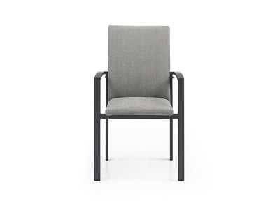 Doris Outdoor Dining Armchair Set of 4 detail image - Resin Society