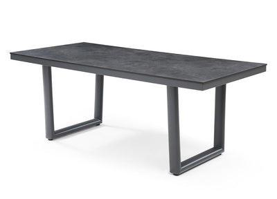 Doris Outdoor Dining Table detail image - Resin Society