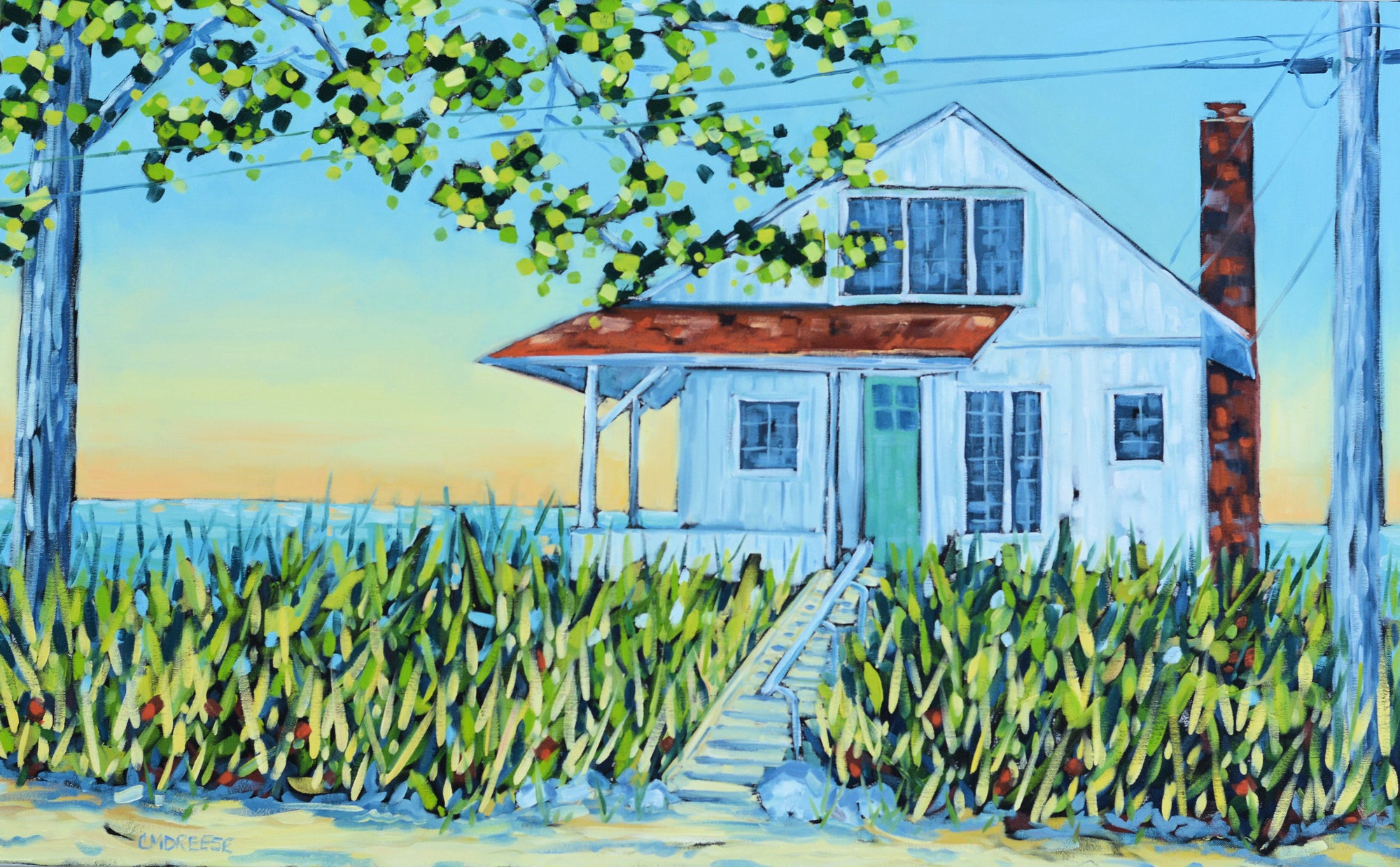 "If Time Could Stand Still" Original Oil Painting on Canvas by Dreese Fine Art - main product image for Resin Society
