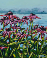 "Nature's Secret" Flower Glass Art Print by Dreese Fine Art - Resin Society