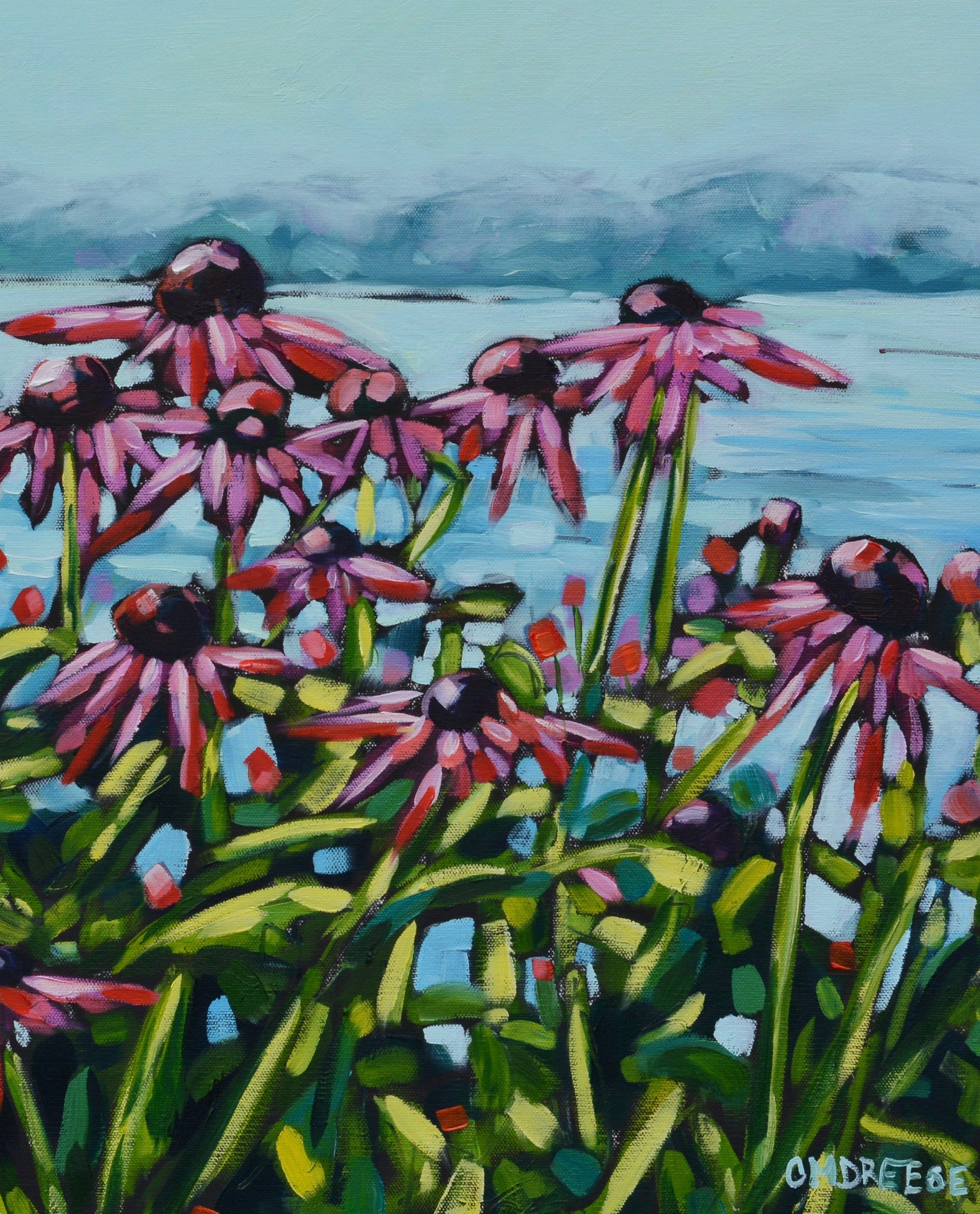 "Nature's Secret" Flower Print on Paper- Wall Art Home Decor by Dreese Fine Art - Resin Society