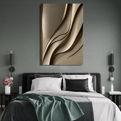 Canvas Print: "Drifted Elegance" by Tailored Canvases - main product image for Resin Society