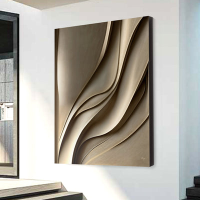Canvas Print: "Drifted Elegance" by Tailored Canvases - product image 4 for Resin Society