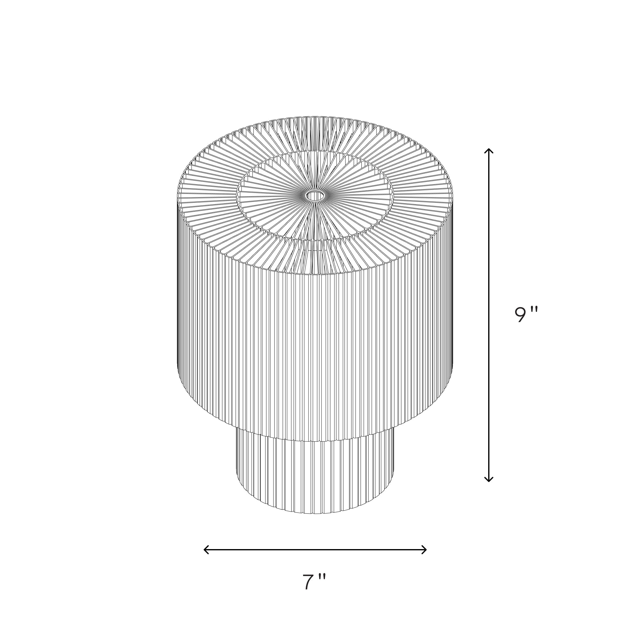 Drum Lamp by Wooj Design - product image 3 for Resin Society
