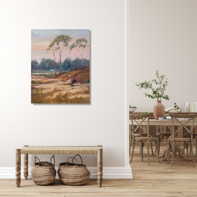 Dune Sentinels Artist Enhanced Canvas Print