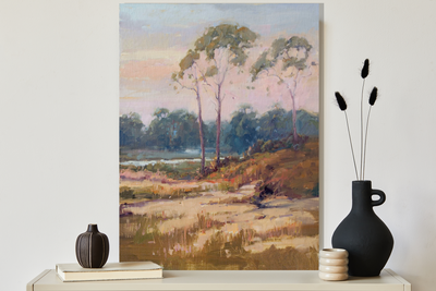 Dune Sentinels Artist Enhanced Canvas Print