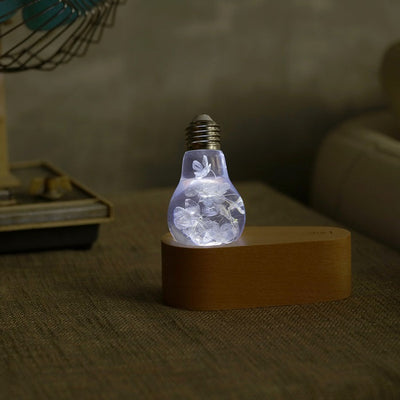 EP Light 3-Pack Resin LED Lights Gift Set showing handcrafted resin bulbs with LED lighting