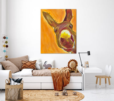 Funny Donkey - Art Prints detail image - Resin Society