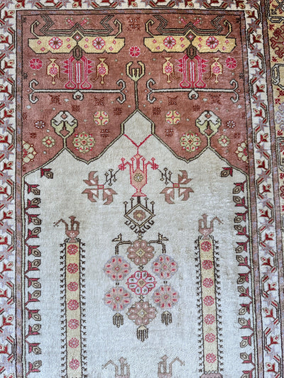 Luxurious Hand-Knotted Pure Silk Turkish Kayseri Rug – Intricate Floral by Rugistan - product image 11 for Resin Society