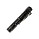 EDC Mini Flashlight product images showing compact flashlight with focused beam and size details