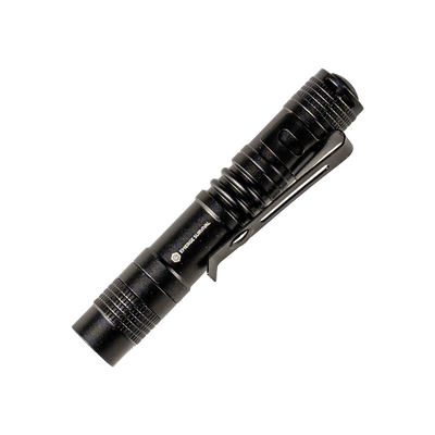 EDC Mini Flashlight product images showing compact flashlight with focused beam and size details