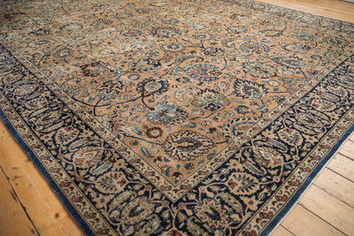 RESERVED 10.5x14 Vintage Meshed Carpet
