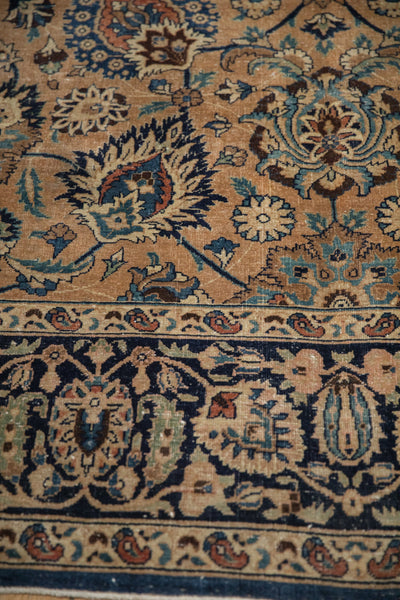 RESERVED 10.5x14 Vintage Meshed Carpet