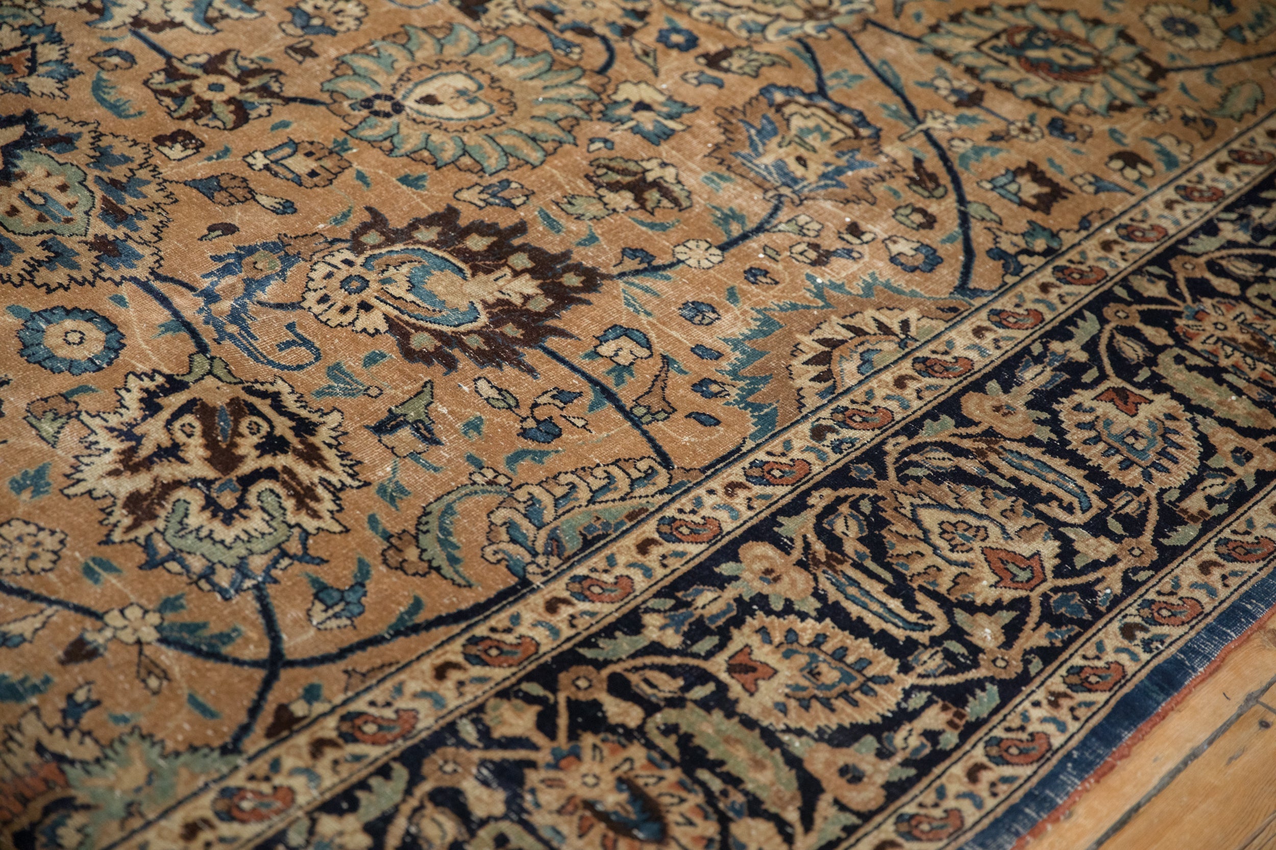 RESERVED 10.5x14 Vintage Meshed Carpet