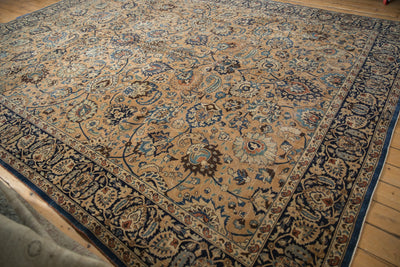 RESERVED 10.5x14 Vintage Meshed Carpet