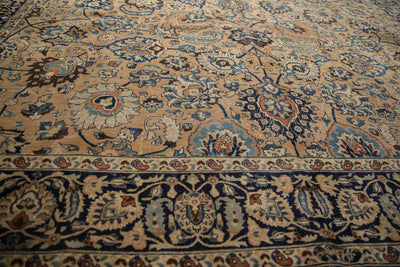 RESERVED 10.5x14 Vintage Meshed Carpet