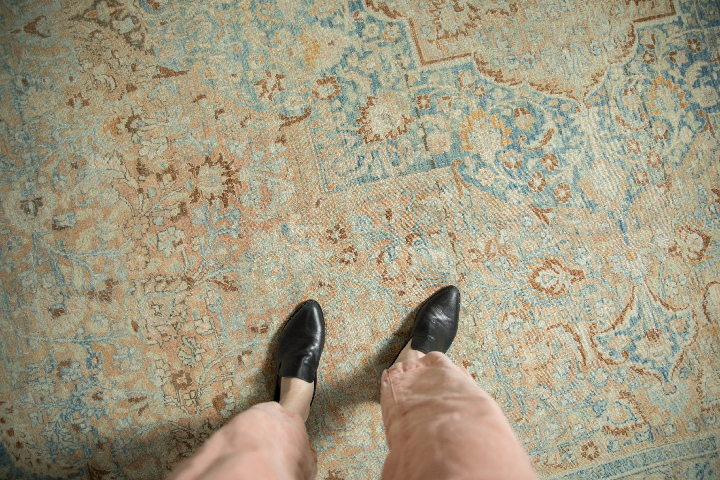 11.5x17.5 Vintage Distressed Khoy Carpet by Old New House® - product image 2 for Resin Society
