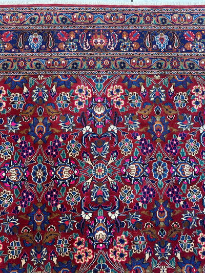 Persian Mashhad I Fine Allover Rug Wool 7 x 10 by Rugistan - product image 13 for Resin Society