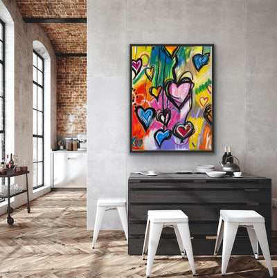 Hearts - Art Prints detail image - Resin Society