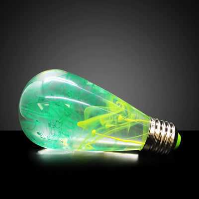 EP Light Mind Decorative Resin LED Bulb with unique resin design and wooden base options