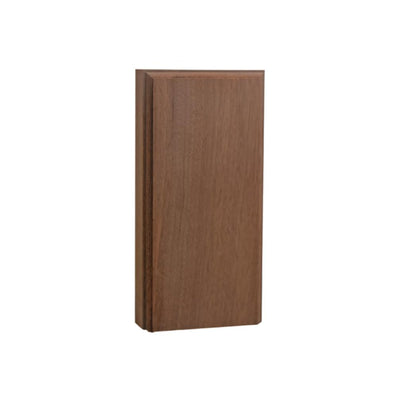 Unfinished hardwood casing plinth block 1 inch by 3 inch by 6 inch tall in Poplar wood