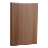 Unfinished hardwood casing plinth block 1 inch thick by 5.5 inches wide by 8.25 inches tall