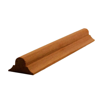 EWAS11 Astragal Moulding 13/16 inch wide by 7/16 inch high unfinished hardwood trim