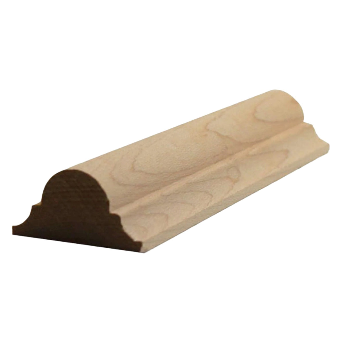 EWAS12 Astragal Moulding 1-3/8 inch wide by 11/16 inch trim in various hardwoods